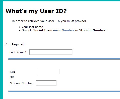 user ID